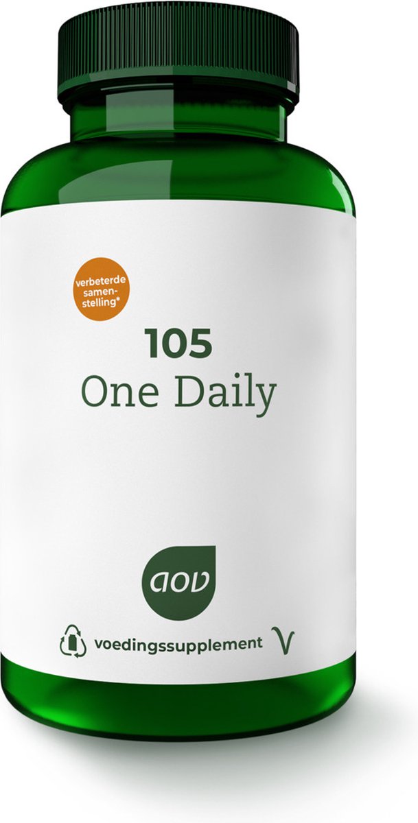 Goedkoopste AOV 105 One Daily - 60 tabletten - Multivitaminen - Voedingssupplement