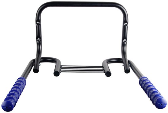 Fiets Ophangsysteem voor 2 Fietsen - Fietsenrek - Legplank voor Helm - Fietshaak - Muurbeugel fiets - Wandmontage van Merkloos — afbeelding 5
