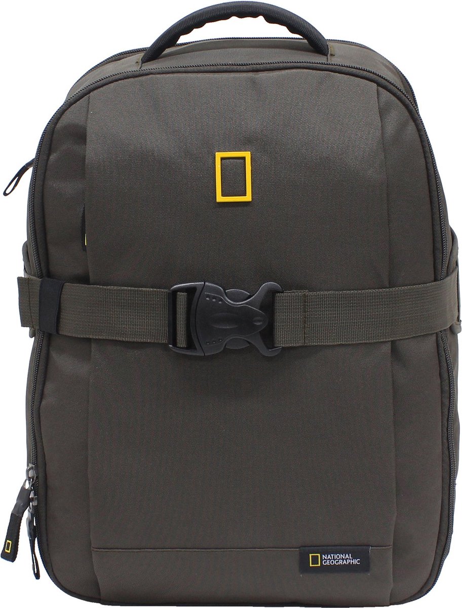 National Geographic Laptop Rugzak / Rugtas / Schooltas - 15.5 inch - Recovery - Zwart - Zwart