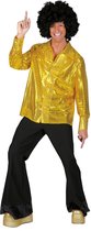 Jaren 80 & 90 Kostuum | Golden Nights Hemd Man | Maat 56-58 | Carnaval kostuum | Verkleedkleding