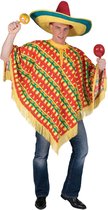 "Mexicaanse peper poncho voor volwassenen - Verkleedkleding - One size"