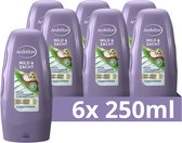 Bol.com Andrélon Mild & Zacht Conditioner - Voor een kalme hoofdhuid en stralend haar - Verrijkt met aloë vera en kokosmelk - 6 ... aanbieding