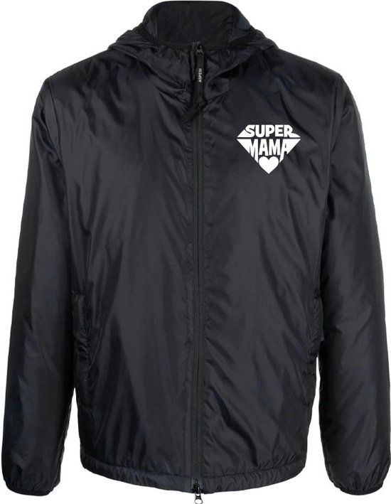 Coupe-vent Super Maman | Fête des mères | Adulte et Kinder | Manteau pour enfants | Veste | Unisexe