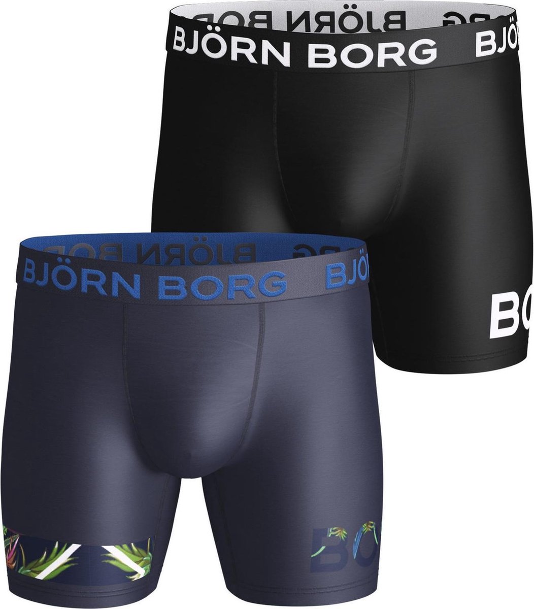 Björn Heren Onderbroeken 2Pack Boxers Placed Multi Maat L bol.