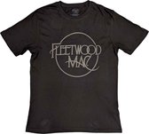 Fleetwood Mac - Classic Logo Heren T-shirt - L - Zwart