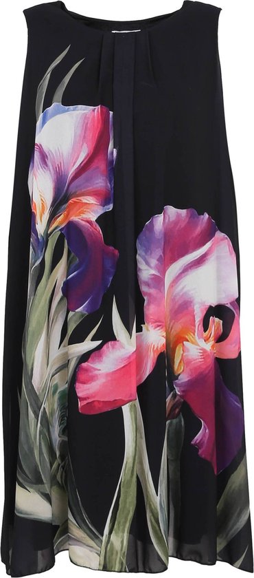 bloemenprint rok met dubbele laag
