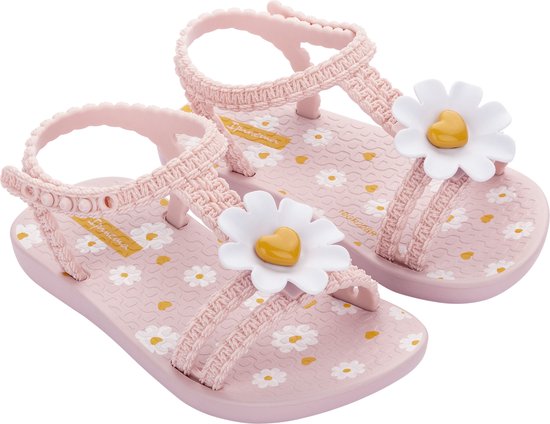 tweedehands zwaar Wieg Ipanema Daisy Baby Slippers Dames Junior - Pink - Maat 19/20 | bol.com