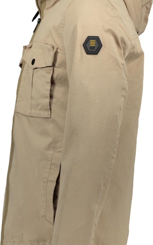 NO-EXCESS Manteau Veste Coupe Courte À Capuche 19630209 015 Sable Homme Taille - XL