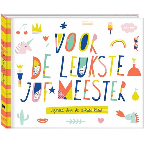 Klassenboek Voor De Leukste Meester / Juf Afscheidsboek - Meester / Juffen-dag