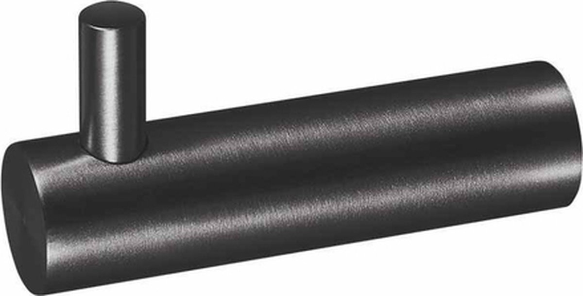 Qisani Flow handdoekhaak Geborsteld PVD Gunmetal
