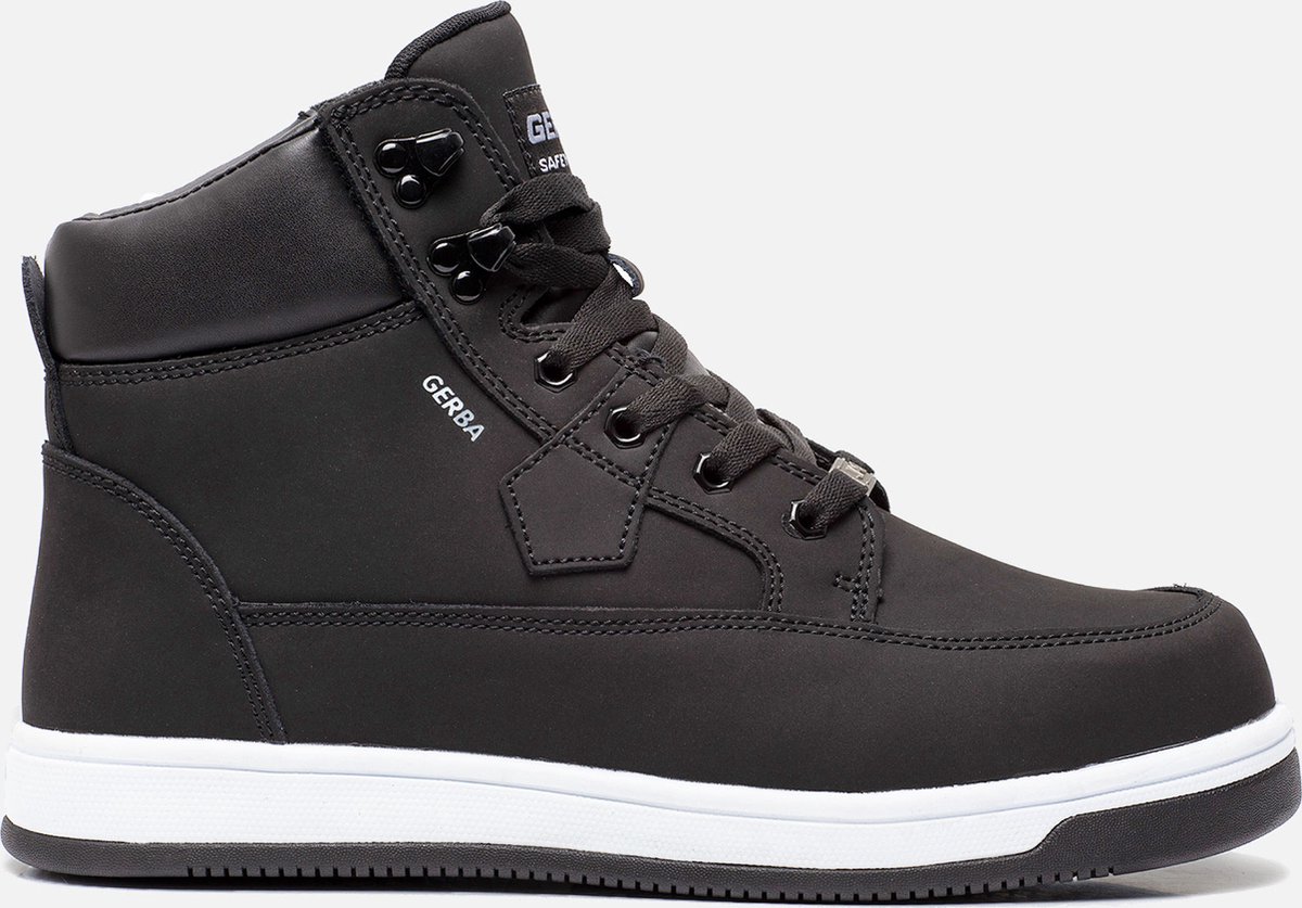 Gerba Jack Sneaker Hoog S3 - Zwart - 45
