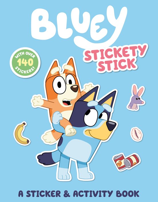 Bluey- Bluey: Stickety Stick: A Sticker & Activity Book