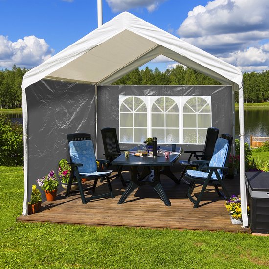 Partytent zijwand set van 2 met raam HIER kopen Partytent zijwand set van 2 met raam HIER kopen