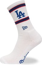 New Era MLB Los Angeles Dodgers Chaussettes PREMIUM - 39/42 - Chaussettes de sport Wit - Chaussettes Wit Unisexe