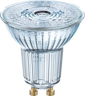 Osram Parathom Spot LED GU10 Transparent 3,4W 230lm - 940 Blanc Wit | Intensité variable – Meilleur rendu des couleurs – Remplace 35 W.