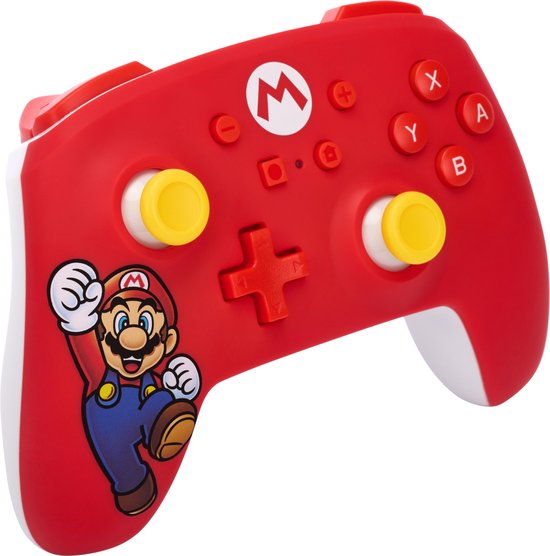 Manette sans fil PowerA pour Nintendo Switch - Mario Joy