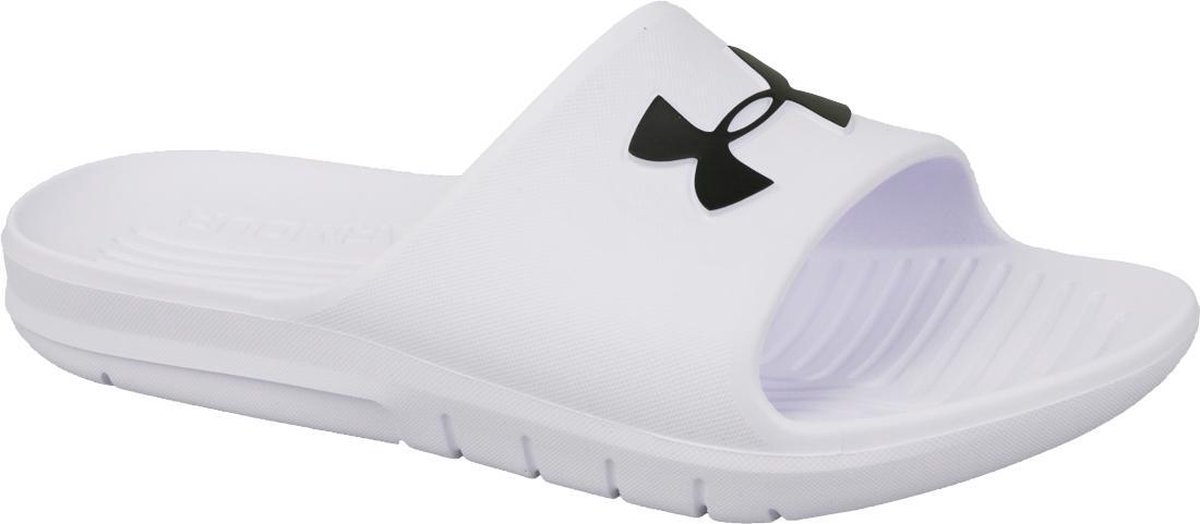 Under Armour Core PTH Slides 3021286-100 Mannen Wit Slippers