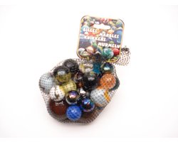 Knikker Bonken 1kg - Verschillende knikkers voor schoolplein