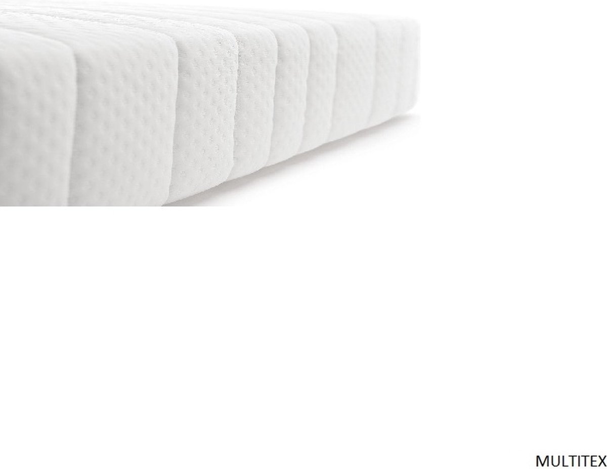 Split Topper 160x200 - 10cm dik - HR Koudschuim - Afritsbaar hoes - Ergoline