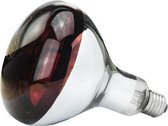 Lamp 250 - Wit/Rood - Hard Glas