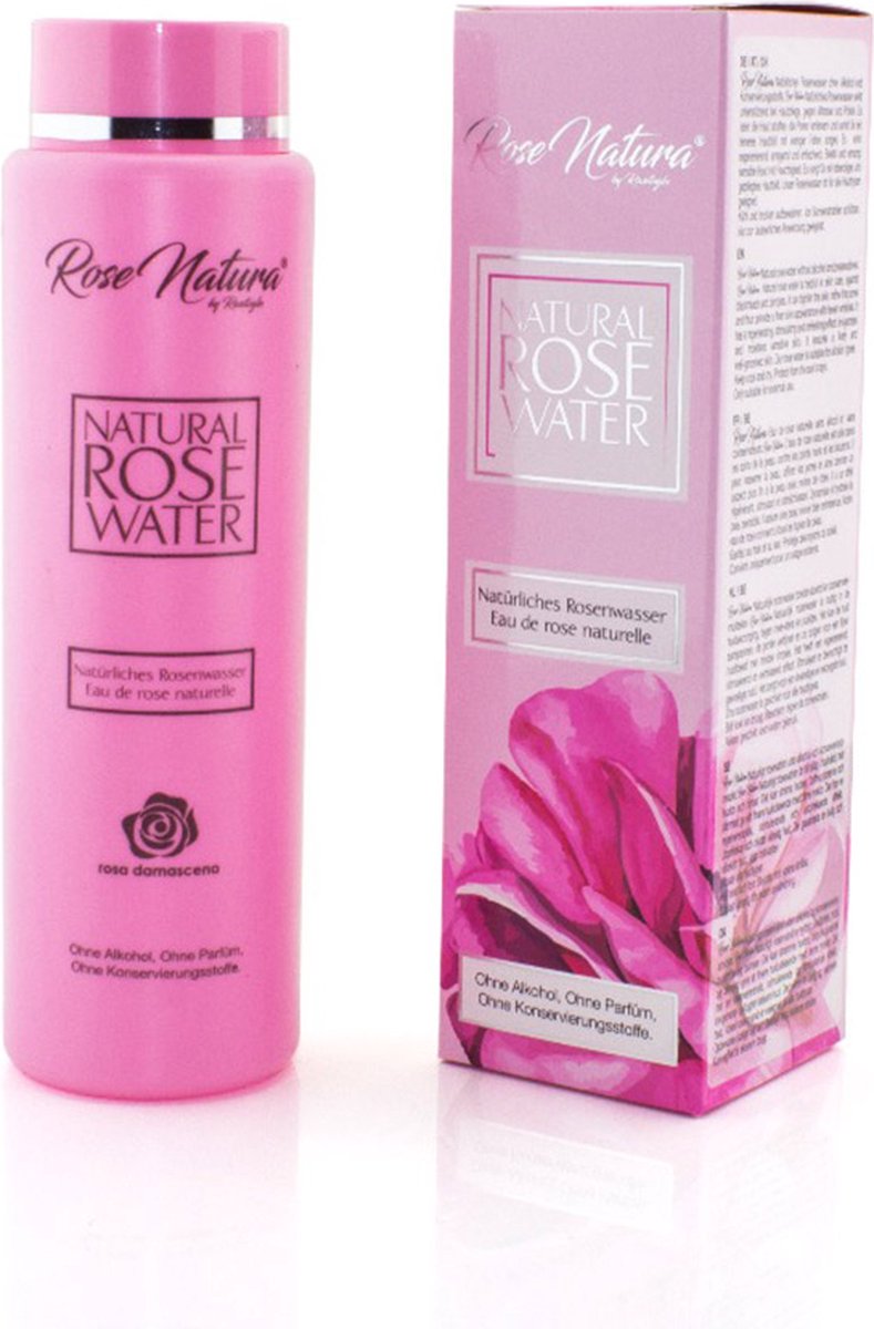 Rozenwater biologisch | 100% Biologisch | Rose water | Rozenwater gezicht | Huid reinigen | Huid verzachten | Huid verfrissen | Make up verwijderen | 400ml