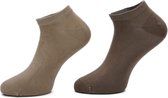 Boru Bamboe Sokken Short - Beige - 3 x 2-pack - 36/40