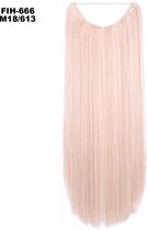 Wire hair extensions straight blond - M18/613