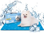 Nobleza B4FX2 - Koelmat voor honden en katten - Koeling mat voor huisdieren - 40x50 cm - Blauw