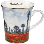 Goebel® - Claude Monet | Koffie / Thee Mok "Papaver veld" | Beker, Porselein, 300ml