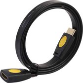 1m HDMI 2.0-versie 4K HDMI Male naar HDMI Female Audio Video Adapter Verlengkabel