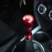 MOMO Universele aluminium handmatige of automatische pookknop met drie rubberen doppen geschikt voor alle auto's