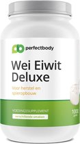 Wei Eiwit Deluxe - 1000 Gram - Aardbei - PerfectBody.nl