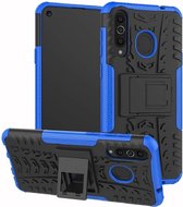 Samsung Galaxy A8s hoesje - Schokbestendige Back Cover - Blauw