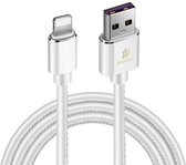 Dux Ducis K-Max Series - Lightning USB kabel - 1 meter - Wit