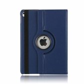 Case2go - Tablet hoes geschikt voor iPad Air 10.5 (2019) - Draaibare Book Case - Donker Blauw