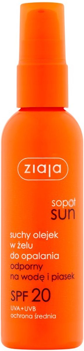 Sopot Sun dry gel zonnebrandolie SPF20 90ml