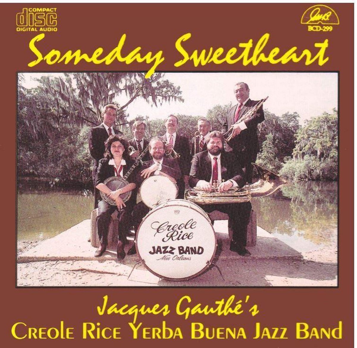 Jacques Gauthé And His Creole Rice Jazz Band - Someday Sweetheart (CD)