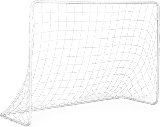Voetbaldoel - voetbal goal - 180 x 122 cm - wit | bol