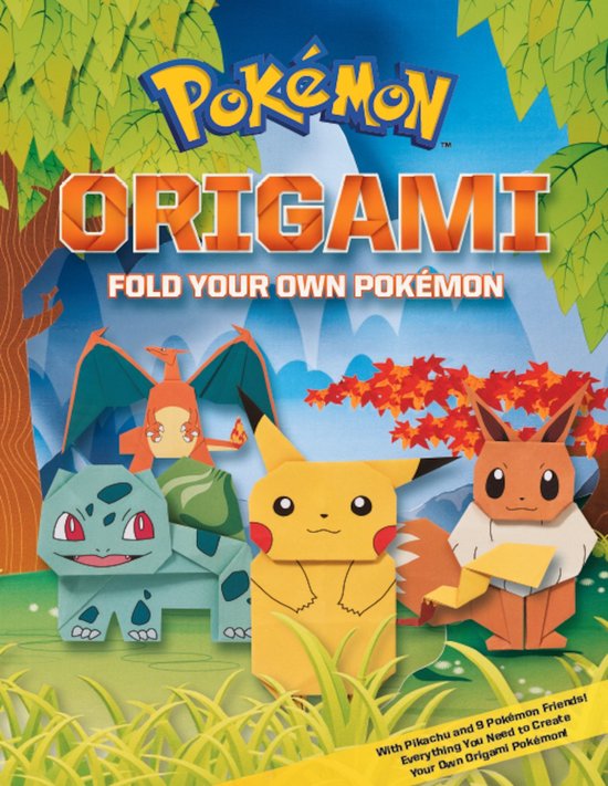 Foto: Pokemon pokemon origami fold your own pokemon