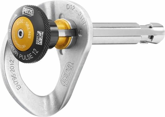 Foto: Petzl coeur pulse 12mm verwijderbaar ankerpunt