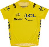 Santini Tour de France Gele trui Baby Kids - Gpm Baby Overall Leader Jersey Yellow - one size