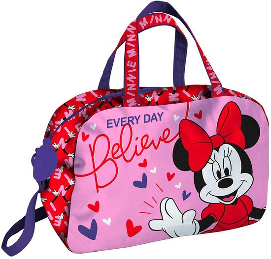 Disney Minnie Mouse Schoudertas Believe - 40 x 25 x 17 cm - Polyester