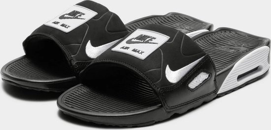 Nike Air Max 90 | Slide | Slippers | BQ4635-002 | Black/White | Maat 42.5 |  US Men 9 |... | bol