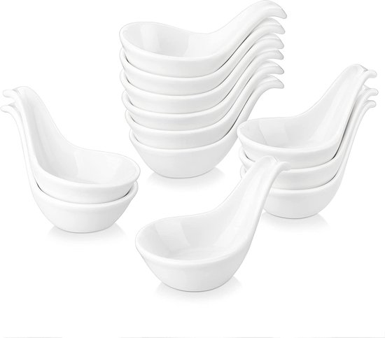 Lot De 6 Ramequins En Céramique Ronds - 11.4x3.6cm, Parfaits Pour Mini Tartes, Desserts Individuels Et Cuisson Au Four