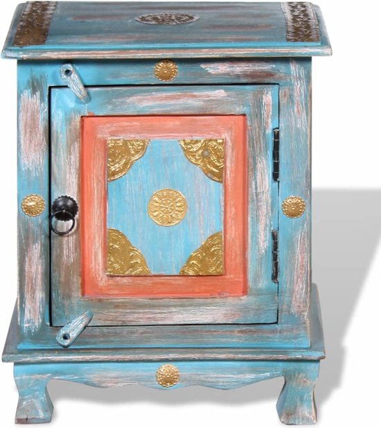 Mesita de noche Hamburgo set de 2 antracita 50x40x35cm