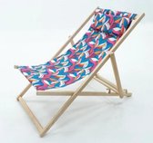 Madison beachchair Hyba Blue exotic