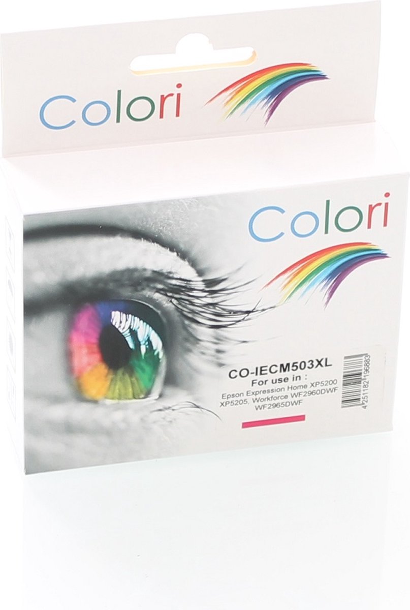 Colori huismerk inkt cartridge geschikt voor Epson 503XL Magenta Expression Home XP5200 XP5205 Workforce WF2960DWF WF2965DWF