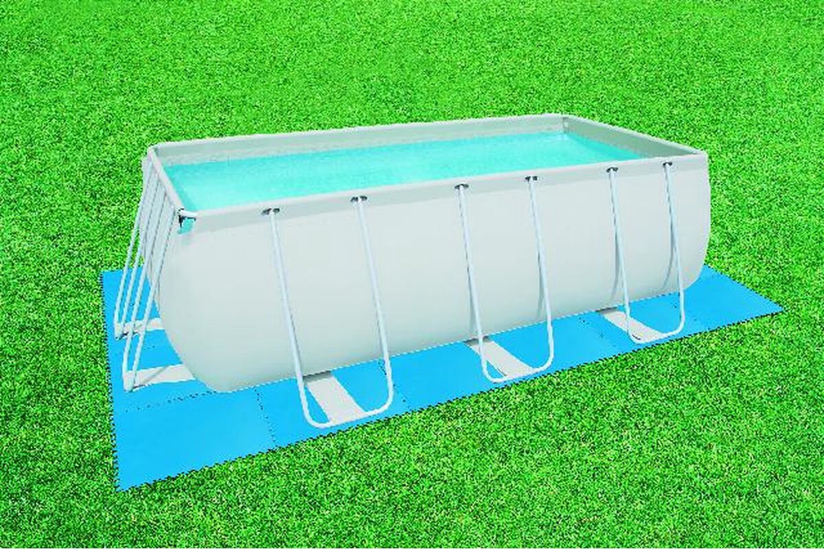 Bestway Protection de sol pour piscine 50x50cm 4mm d'épaisseur