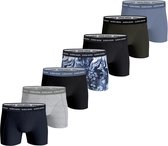 Björn Borg Cotton Stretch boxers - heren boxers normale lengte (7-pack) - multicolor - Maat: S