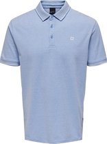 ONLY & SONS ONSFLETCHER LIFE SLIM SS POLO NOOS Heren Poloshirt - Maat L